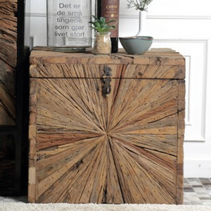 Wooden Trunk Storage Box