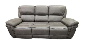 Moy 3 Seater Recliner - Grey