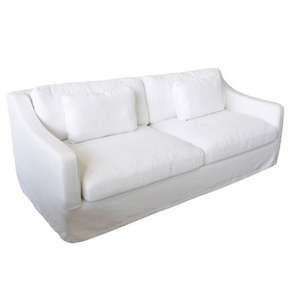 Connecticut Sofa 3 Seater White