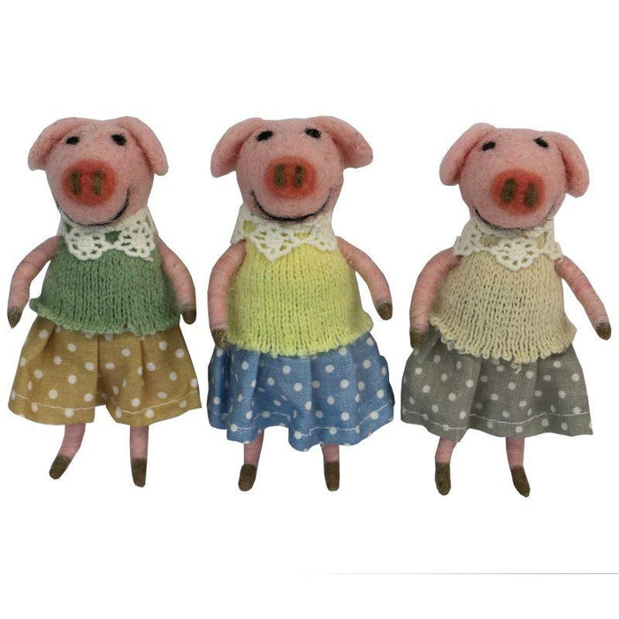 Woolly 3 Little Pigs 3 asstd