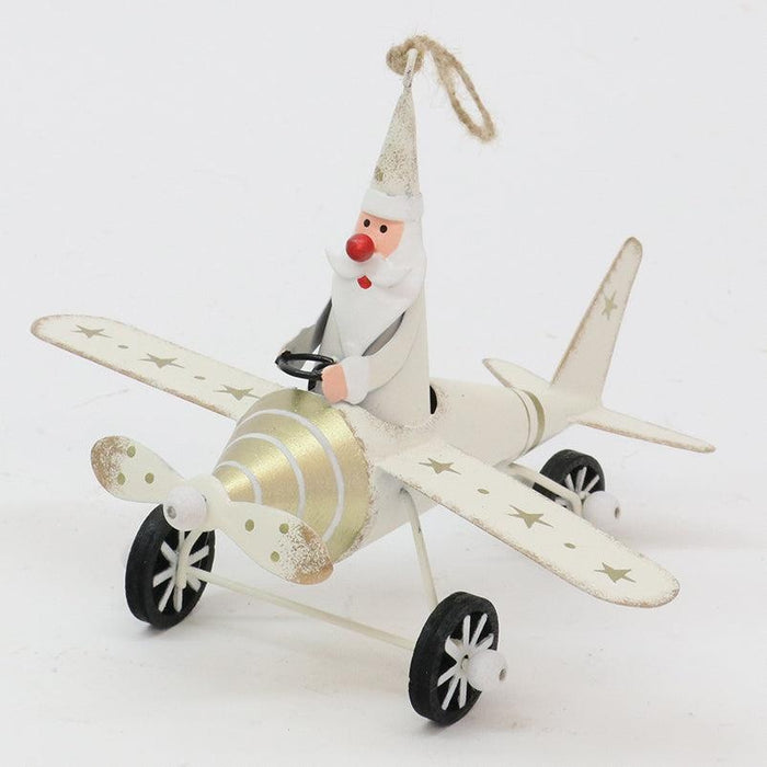Whimsical Santa Plane
