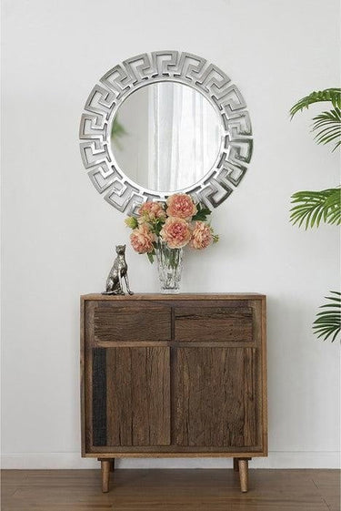 Aluminium Cut Out Mirror at online8 furniture store Auckland