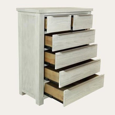 Amanda 6 Drawer Tallboy at online8 furniture store Auckland