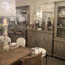 Anika Display Cabinet - Distressed Grey at online8 furniture store Auckland