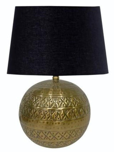 Antique Brass Table Lamp at online8 furniture store Auckland