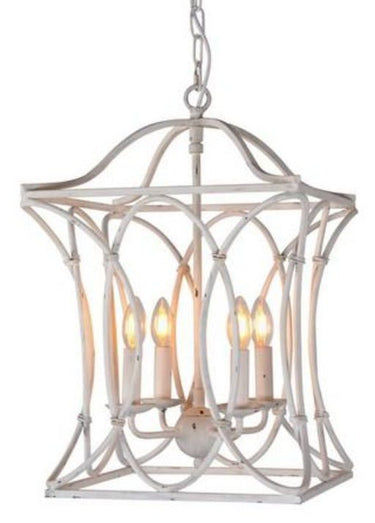 Antique Style White Chandelier at online8 furniture store Auckland