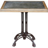Antique Zinc Café Table | Dining Table at online8 furniture store Auckland