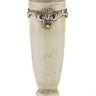 Antiqued Cream Candle Holder - Large at online8 furniture store Auckland