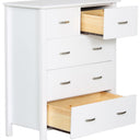 Asbel 5 Drawer Tallboy at online8 furniture store Auckland
