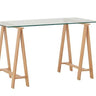 Aspire Glass Desk at online8 furniture store Auckland