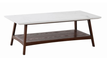 Astoria Marble Top Coffee Table at online8 furniture store Auckland