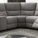 Atlantic 6pc Corner Modular with Twin End Manual Recliners at online8 furniture store Auckland