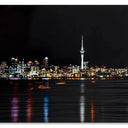 Auckland by Night Aluminium Wall Art at online8 furniture store Auckland