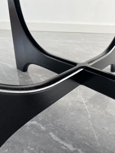 Baobab Round Coffee Table - Black at online8 furniture store Auckland