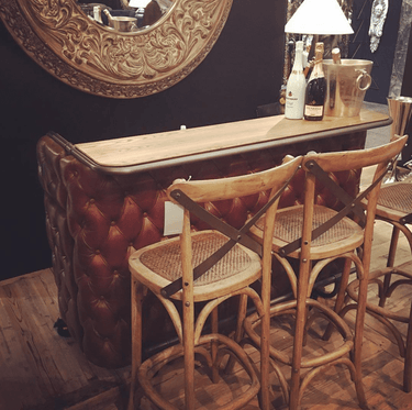 Bar Table Vintage Cigar at online8 furniture store Auckland