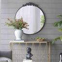 Baroque Round Mirror - Medium at online8 furniture store Auckland