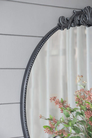 Baroque Round Mirror - Medium at online8 furniture store Auckland