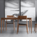 Baur Dining Suite - Walnut at online8 furniture store Auckland