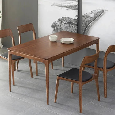 Baur Dining Table - Walnut at online8 furniture store Auckland