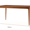 Baur Dining Table - Walnut at online8 furniture store Auckland