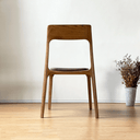 Baur Leather Dining Chair at online8 furniture store Auckland
