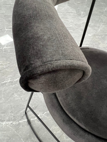 Beret Barstool  - Macau Black at online8 furniture store Auckland