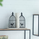 Bird in Cage Bookends - Pair at online8 furniture store Auckland