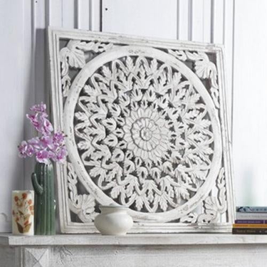 Boho Wall Hanging Wooden Art at online8 furniture store Auckland