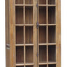 Bookcase with 2 full length doors old pine at online8 furniture store Auckland