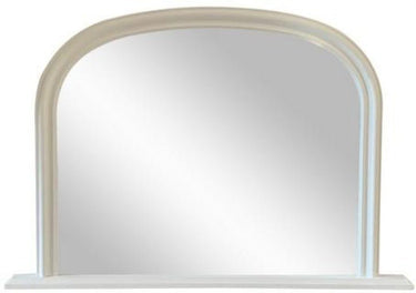 Bordeaux Mantle Mirror White at online8 furniture store Auckland