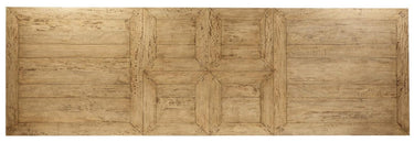 Bosquet Double Extension Dining Table - Rustic Light at online8 furniture store Auckland