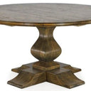 Bosquet Pedestal Round Dining Table 1520 at online8 furniture store Auckland