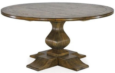 Bosquet Pedestal Round Dining Table 1520 at online8 furniture store Auckland