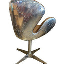 Boston Swivel Chair - Cuba Brown at online8 furniture store Auckland