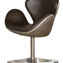 Boston Swivel Chair Java Black at online8 furniture store Auckland
