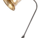 Brass Adjustable Table lamp at online8 furniture store Auckland