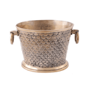 Brass Oval Champagne Bucket Large at online8 furniture store Auckland