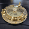 Brass Porthole Barometer 230mm at online8 furniture store Auckland