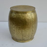 Brass Stool Small at online8 furniture store Auckland