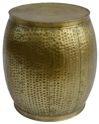 Brass Stool Small at online8 furniture store Auckland