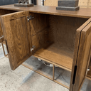 Brooklyn 6 Door Sideboard - Natural at online8 furniture store Auckland