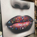 Canvas Art Lips 1 at online8 furniture store Auckland