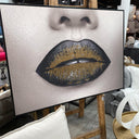 Canvas Art Lips 3 at online8 furniture store Auckland