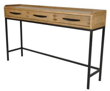 Carlton 3 Drawer Hall Table at online8 furniture store Auckland