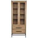 Carlton Cupboard with Glass Doors | Display Cabinet at online8 furniture store Auckland