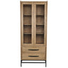 Carlton Cupboard with Glass Doors | Display Cabinet at online8 furniture store Auckland