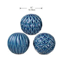 Ceramic Ball Accents Set of 3 at online8 furniture store Auckland
