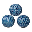 Ceramic Ball Accents Set of 3 at online8 furniture store Auckland