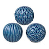 Ceramic Ball Accents Set of 3 at online8 furniture store Auckland