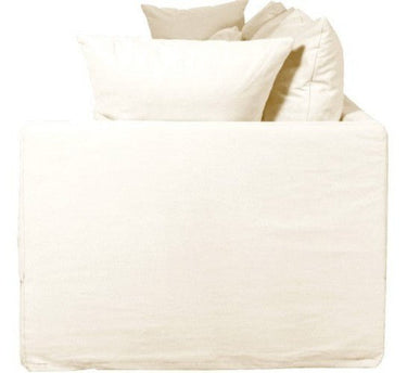 Chalet 2 Seater Slip Cover Sofa- Cloud at online8 furniture store Auckland